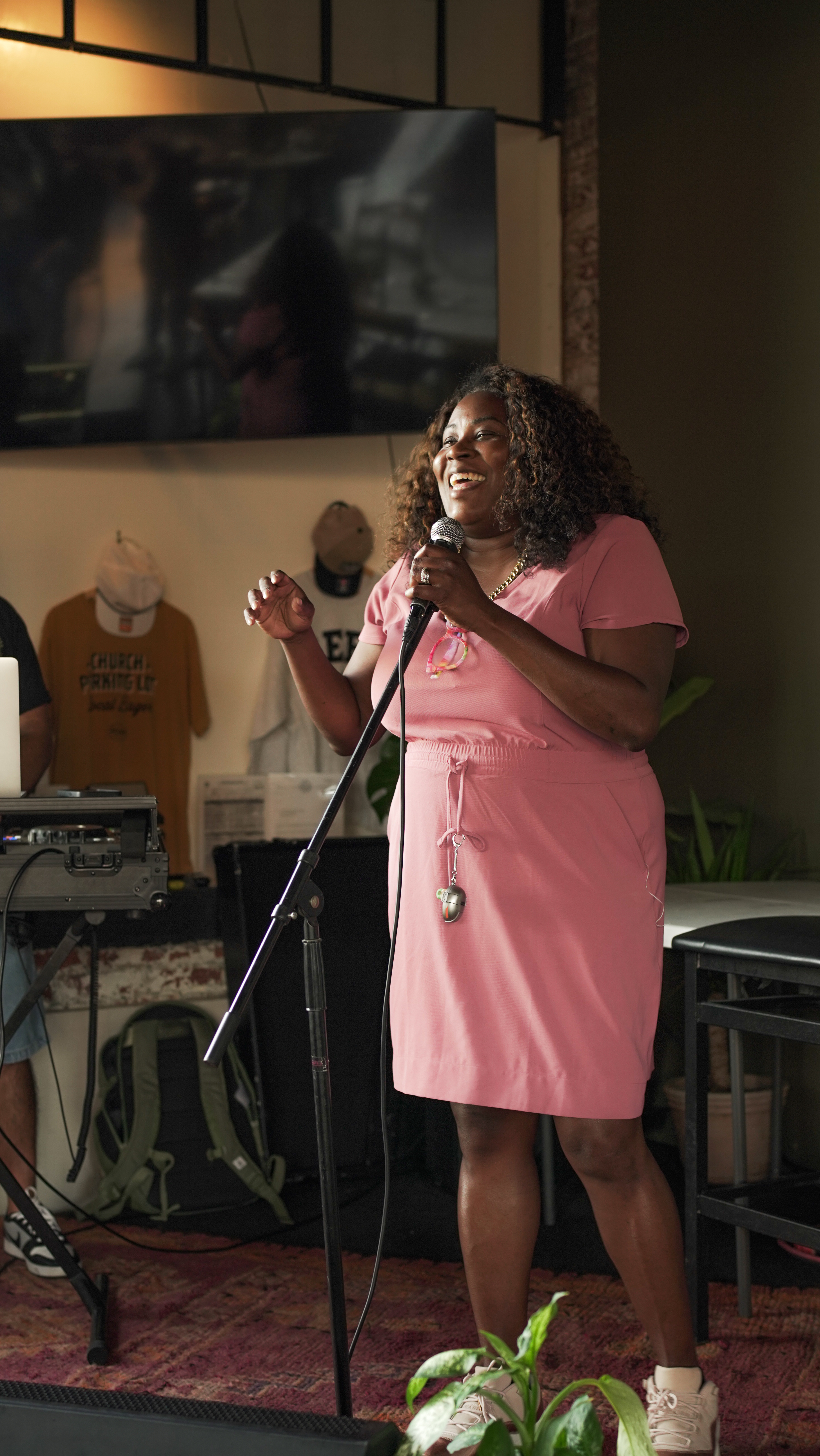 Performer at the Shift Change afterparty